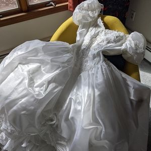 Vintage 90's Wedding Dress